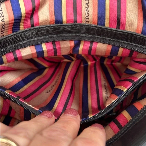 Tignanello Leather Handbag - Picture 9 of 12